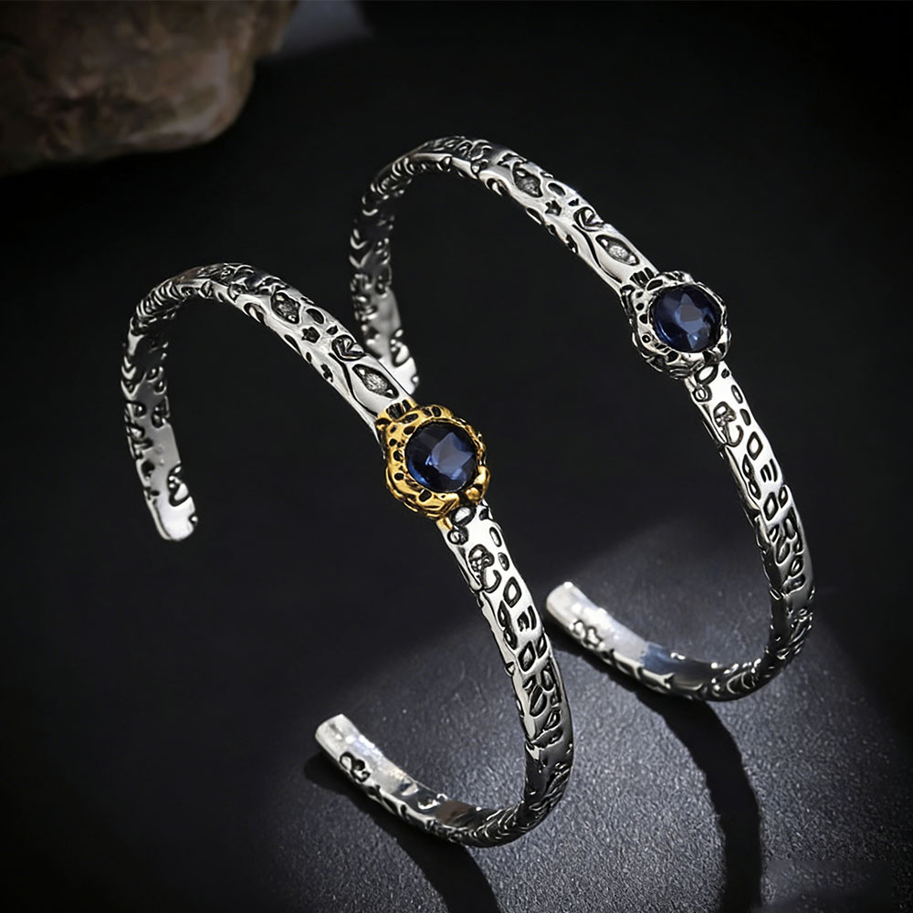 Ethnic Fashion Wear For Women - กำไลข้อมือแบบเปิดสไตล์วินเทจสำหรับผู้หญิง กำไลสไตล์ชาติพันธุ์ สำหรับงานปาร์ตี้ ใช้ได้ทุกวัน เป็นของขวัญเครื่องประดับ