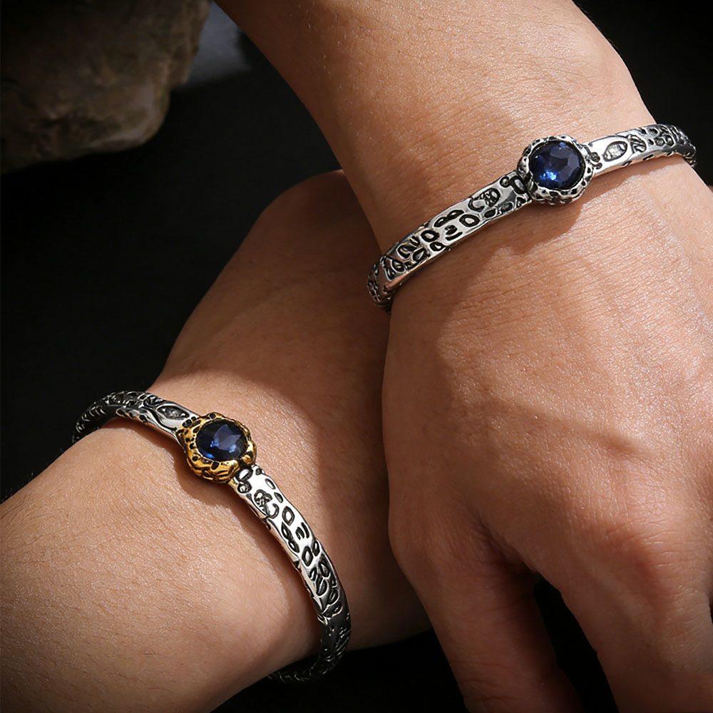 กำไลข้อมือแบบเปิดสไตล์วินเทจสำ - Ethnic Fashion Wear For Women บทวิจารณ์และราคา