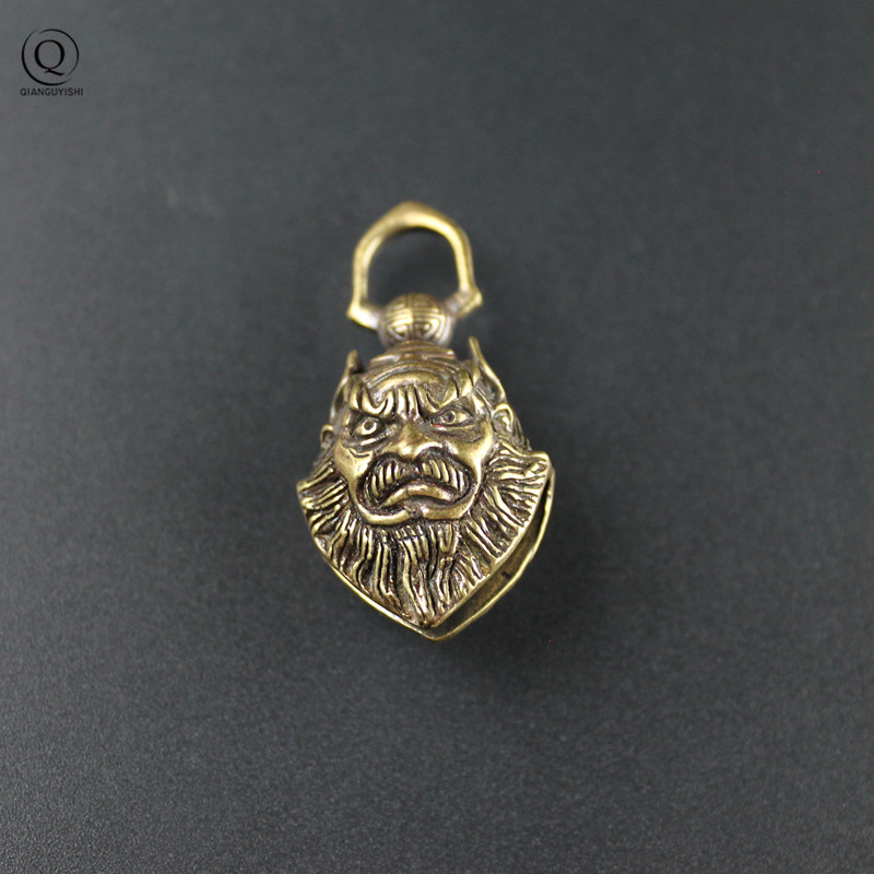 Vintage Brass Zhong Kui จีน Ma - Ethnic Fashion World บทวิจารณ์และราคา