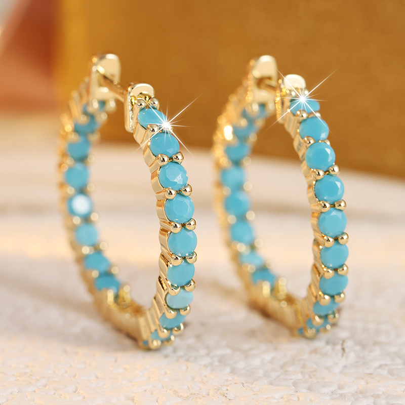 ต่างหูห่วงประดับลายชนเผ่าเลียน - Ethnic Fashion Wear For Women บทวิจารณ์และราคา