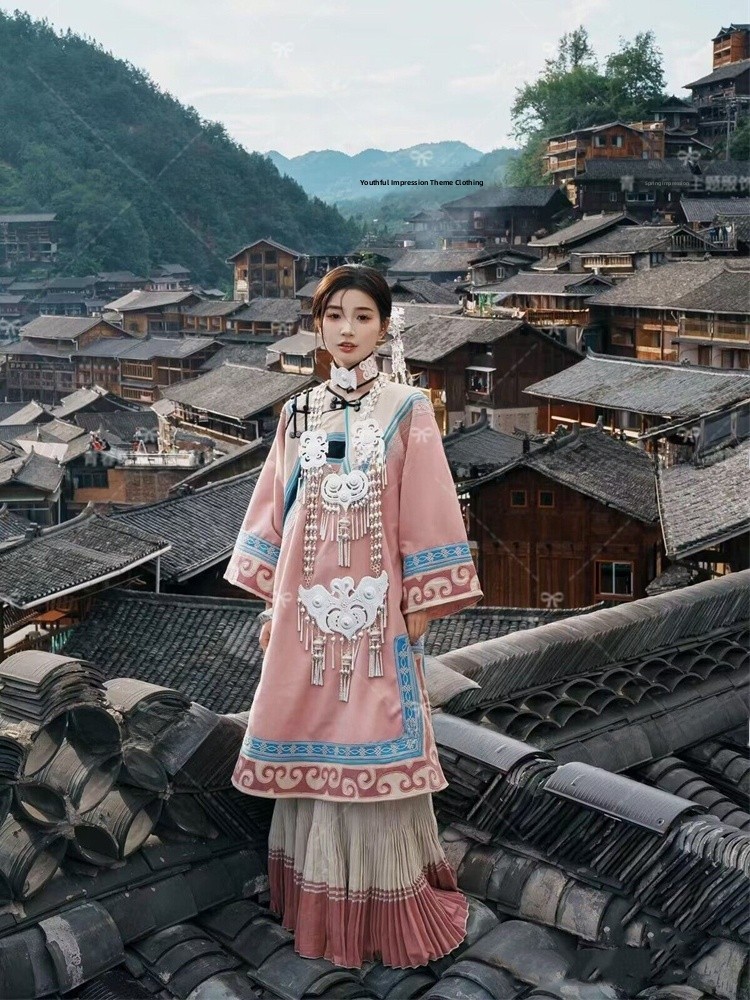 เสื้อผ้าสไตล์ชาติพันธุ์สีชมพูส - Ethnic Fashion Studio บทวิจารณ์และราคา