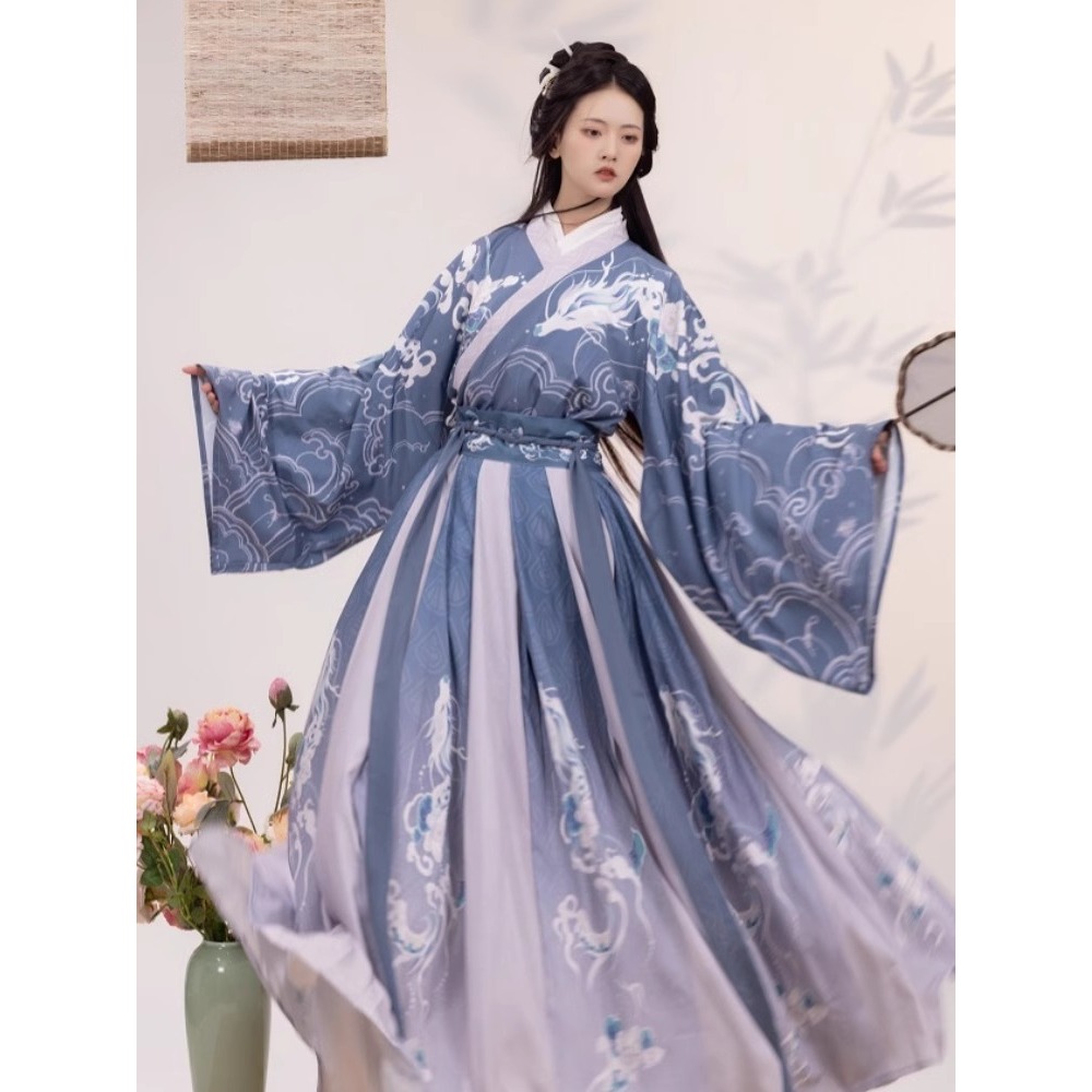 เสื้อผ้าจีนแบบดั้งเดิม Hanfu ผ - Ethnic Fashion Show บทวิจารณ์และราคา