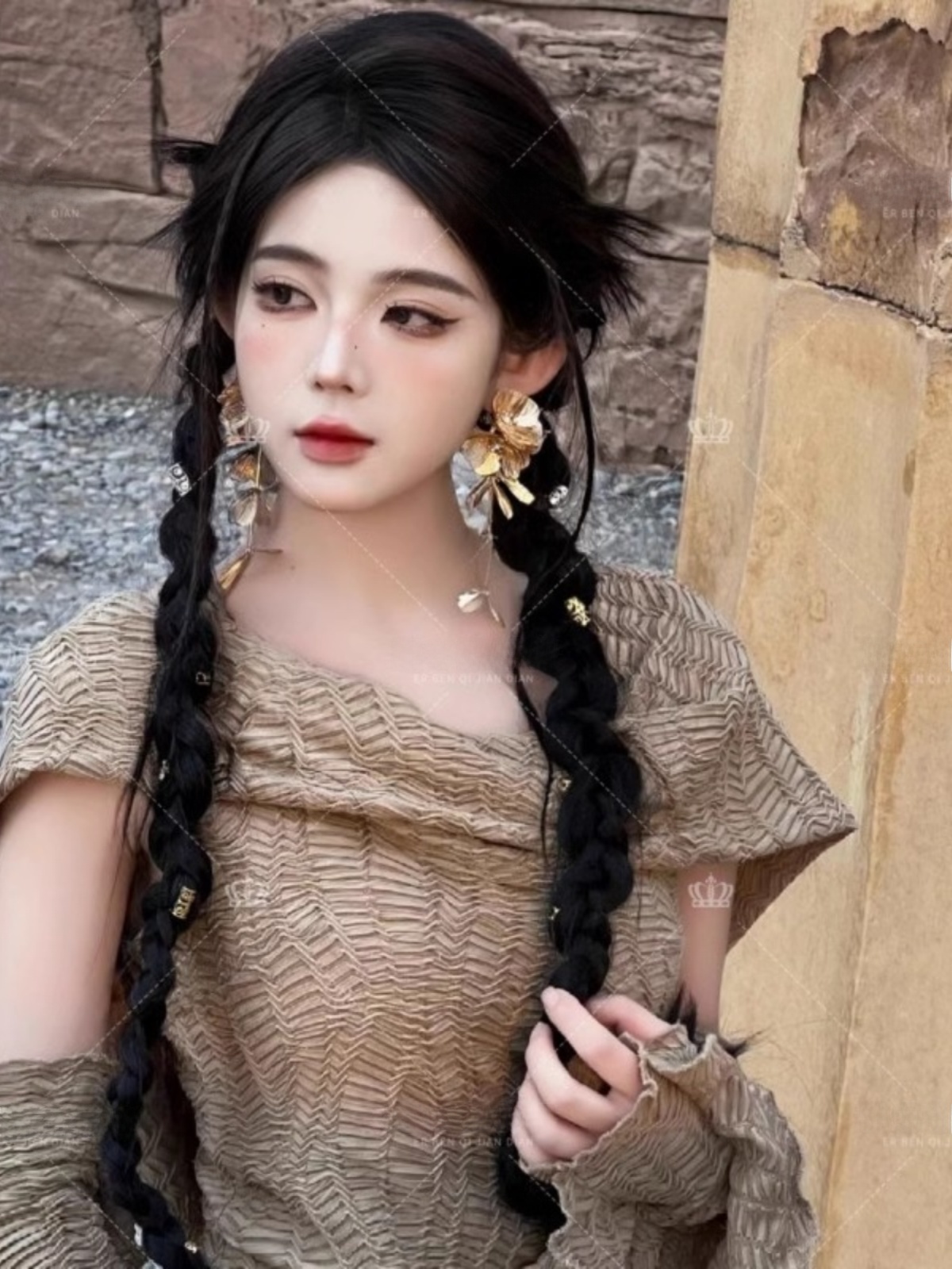 ชุดเดรสยาวธีมทะเลทราย แฟชั่นผู - Ethnic Fashion Clothing บทวิจารณ์และราคา