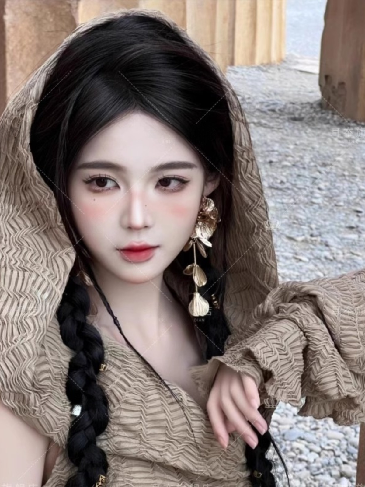 ชุดเดรสยาวธีมทะเลทราย แฟชั่นผู - Ethnic Fashion Clothing บทวิจารณ์และราคา