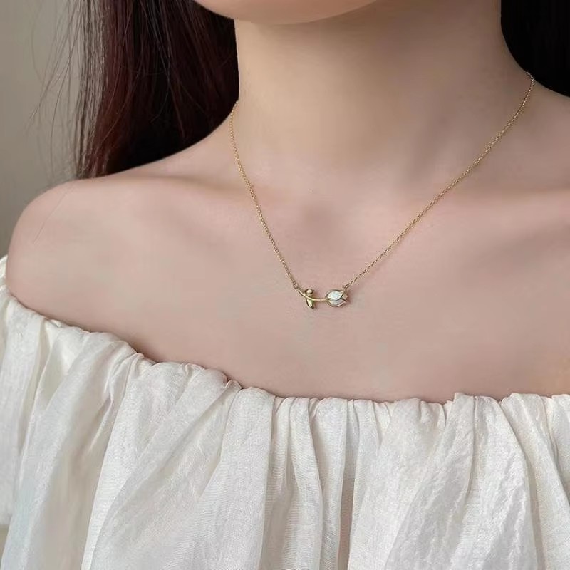 สร้อยคอสาวเกาหลี สไตล์หวาน สร้ - Ethnic Fashion Sale บทวิจารณ์และราคา