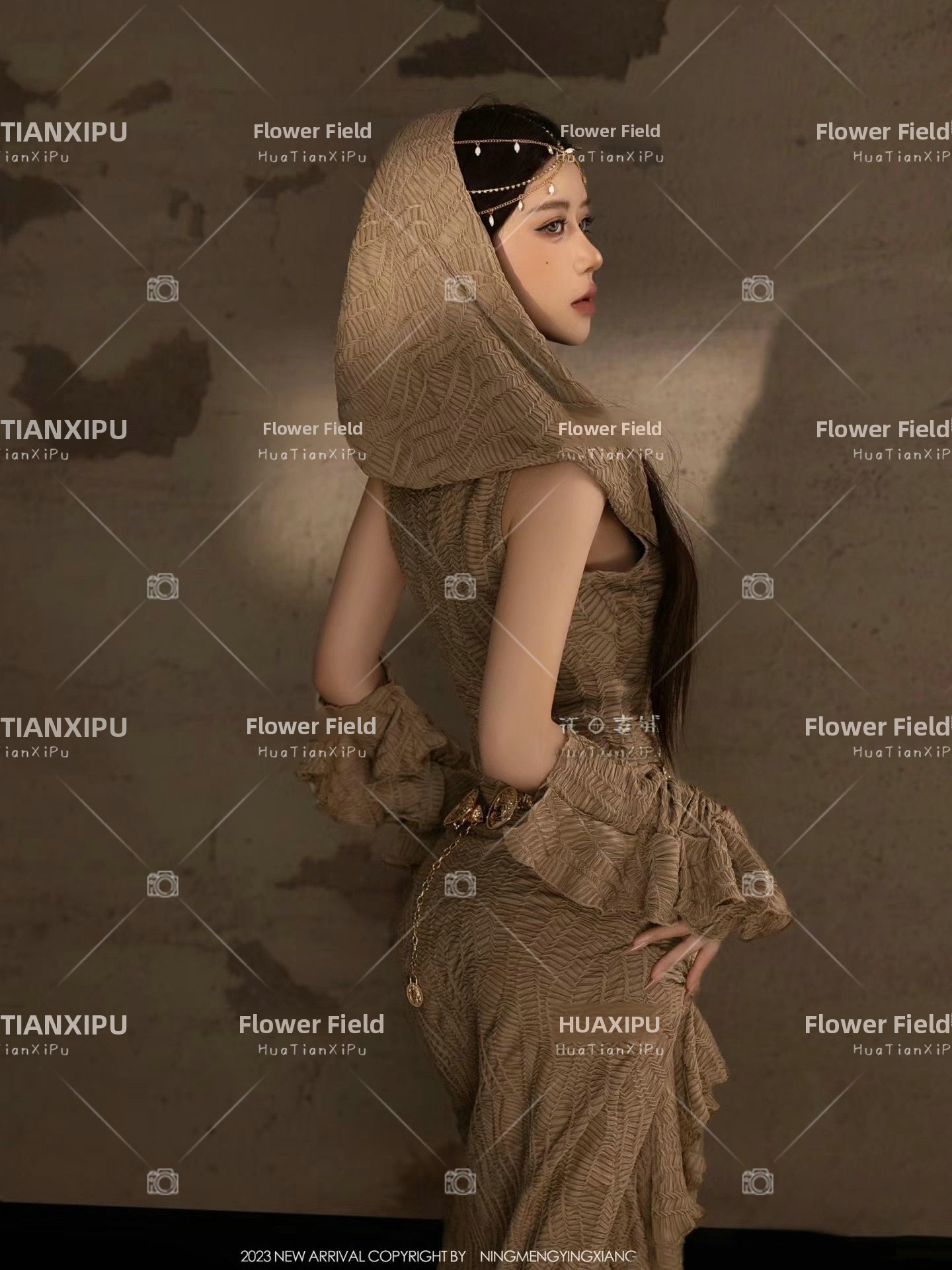 ชุดถ่ายภาพสไตล์เจ้าหญิงทะเลทรา - Ethnic Fashion Studio บทวิจารณ์และราคา