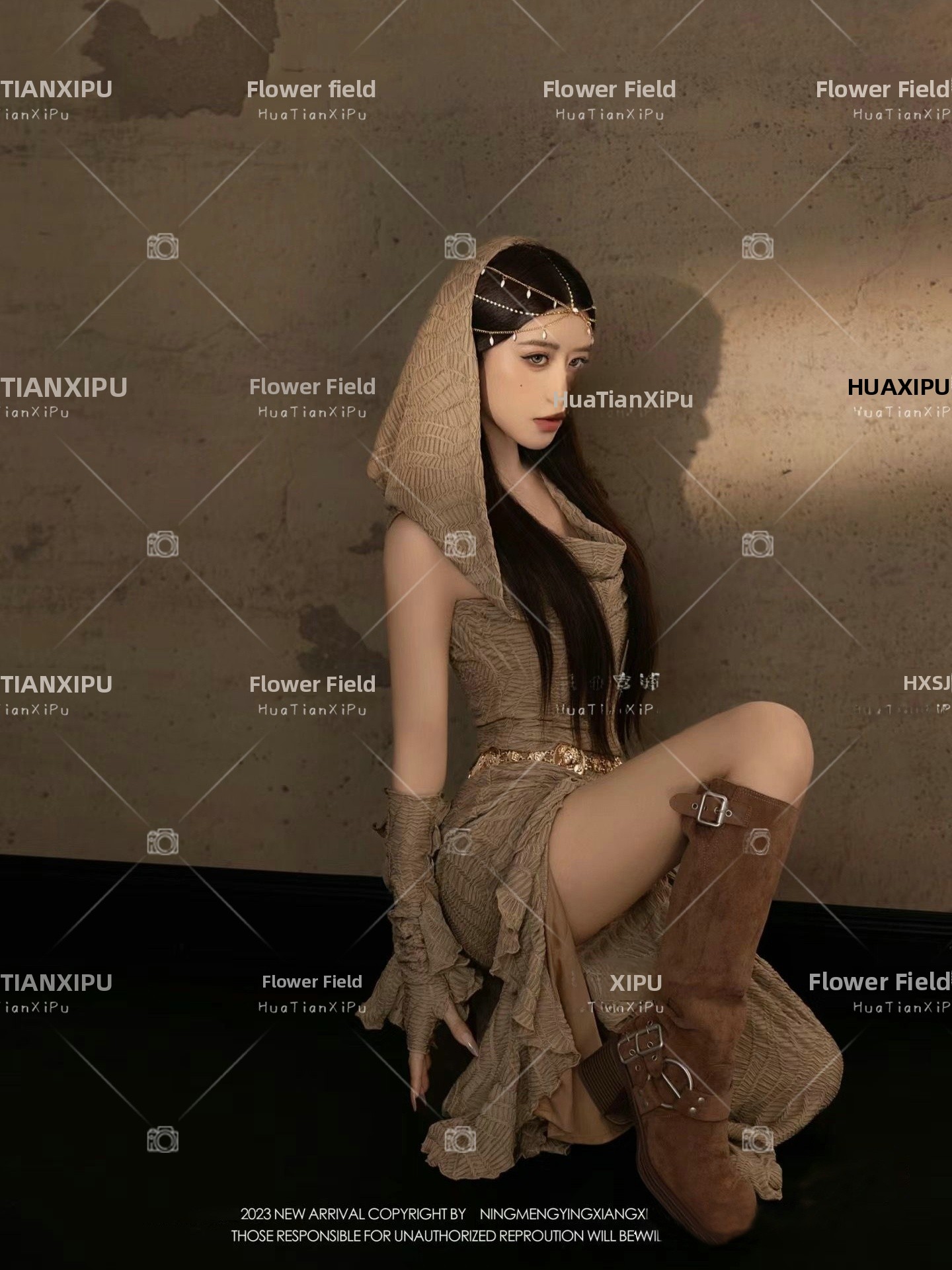 ชุดถ่ายภาพสไตล์เจ้าหญิงทะเลทรา - Ethnic Fashion Studio บทวิจารณ์และราคา