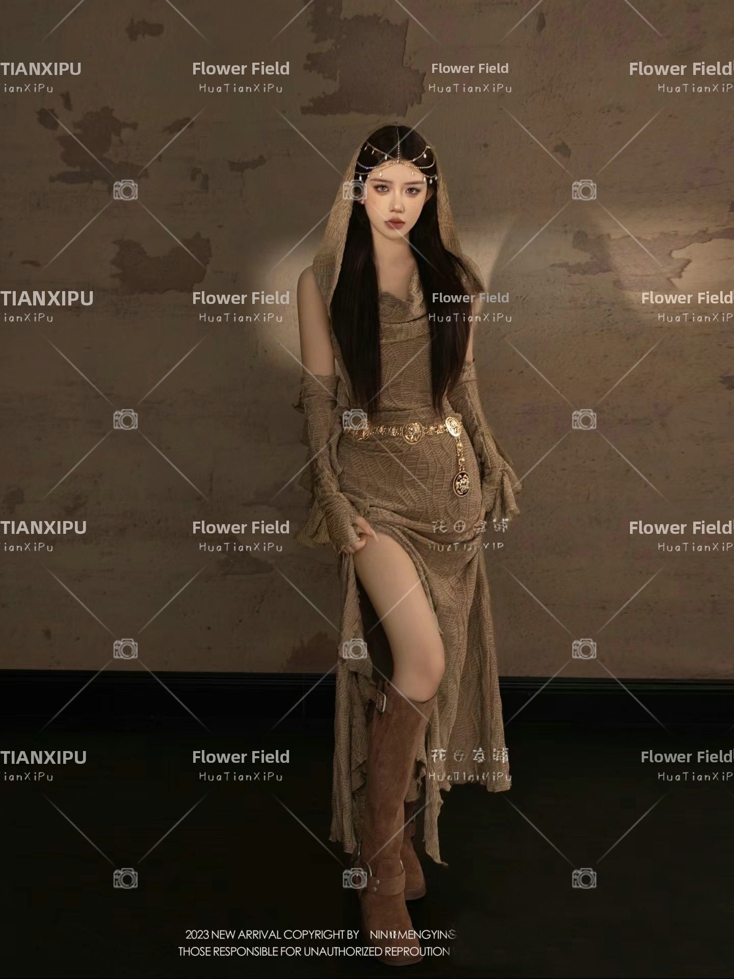 ชุดถ่ายภาพสไตล์เจ้าหญิงทะเลทรา - Ethnic Fashion Studio บทวิจารณ์และราคา