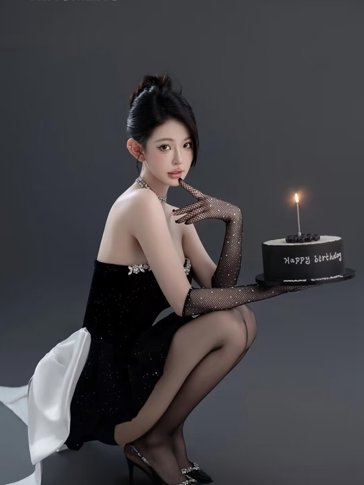 ชุดถ่ายภาพสีดำสุดหรูสำหรับการถ - Ethnic Fashion Studio บทวิจารณ์และราคา