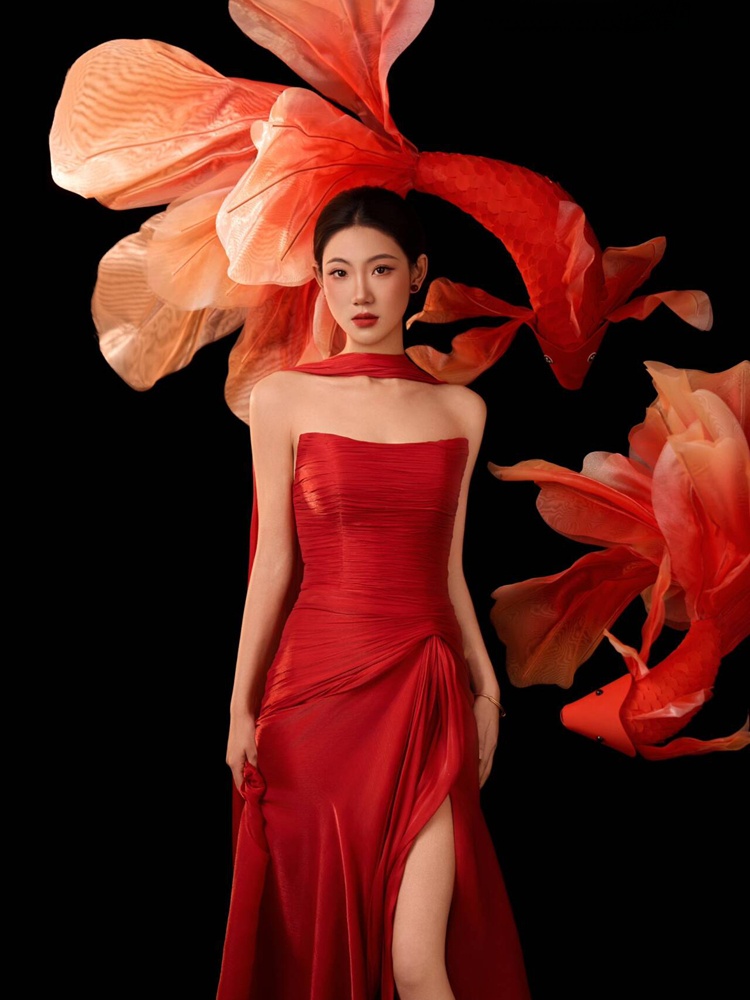 2026 ปีใหม่ ปลาคาร์พนำโชคสีแดง - Ethnic Fashion Studio บทวิจารณ์และราคา