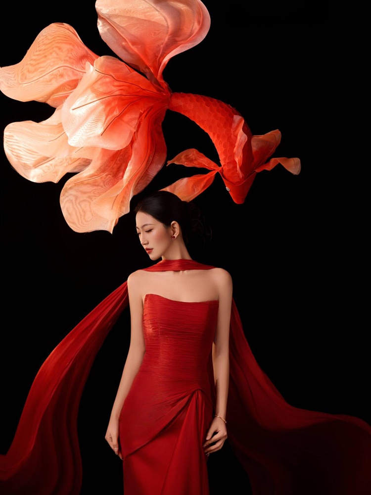 2026 ปีใหม่ ปลาคาร์พนำโชคสีแดง - Ethnic Fashion Studio บทวิจารณ์และราคา