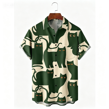 เสื้อเชิ้ตลายดอกไม้สไตล์ฮาวายส - Ethnic Fashion Clothing บทวิจารณ์และราคา