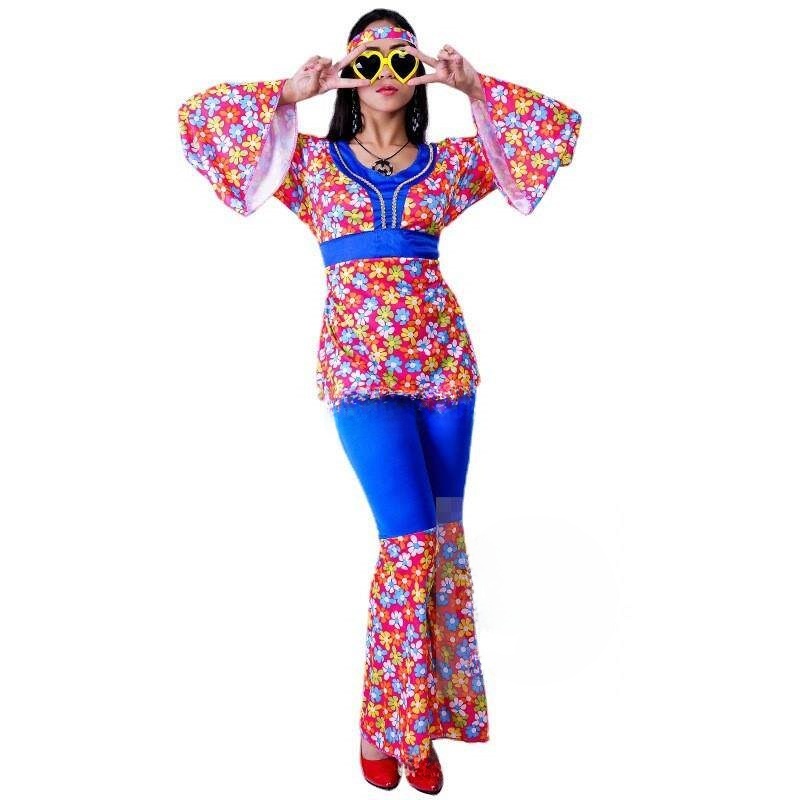 ชุดฮิปปี้ลายดอกไม้ใหญ่สำหรับผู - Ethnic Fashion Clothing บทวิจารณ์และราคา
